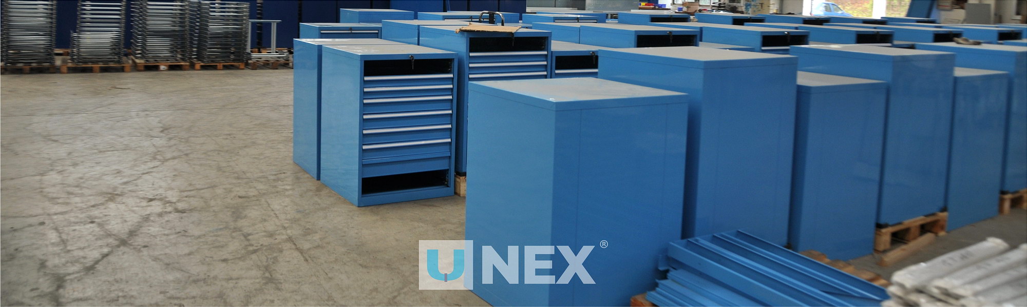 UNEX工具柜组装车间