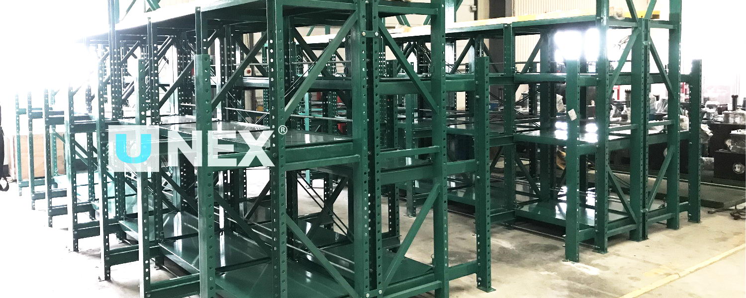 三立柱抽屉式模具架应用场景